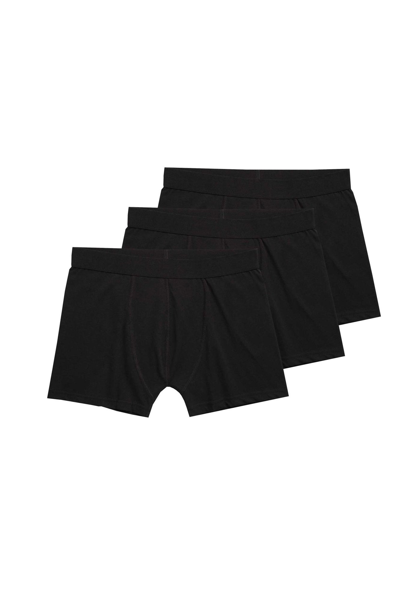 3 Pack TT15 / BTD15 Trunks Black (GOTS)