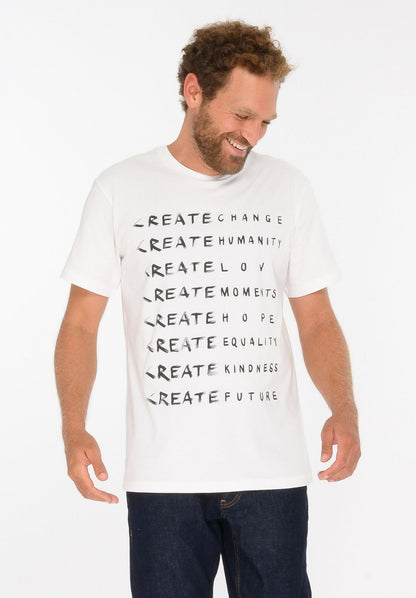 TT02 T-Shirt CREATE off white (GOTS)