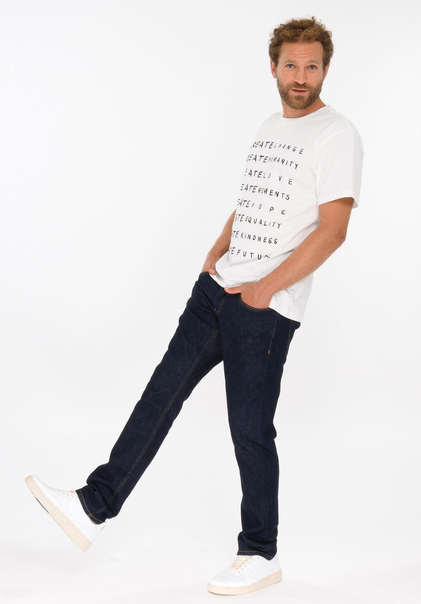 TT02 T-Shirt CREATE off white (GOTS)