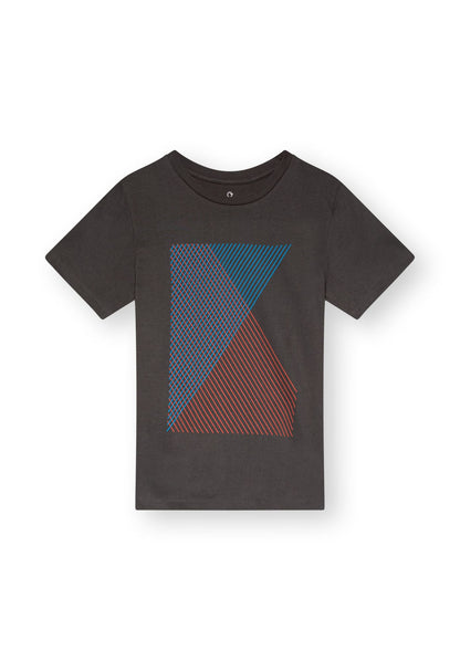 TT02 T-Shirt Spacegrid castlerock (GOTS, vegan)
