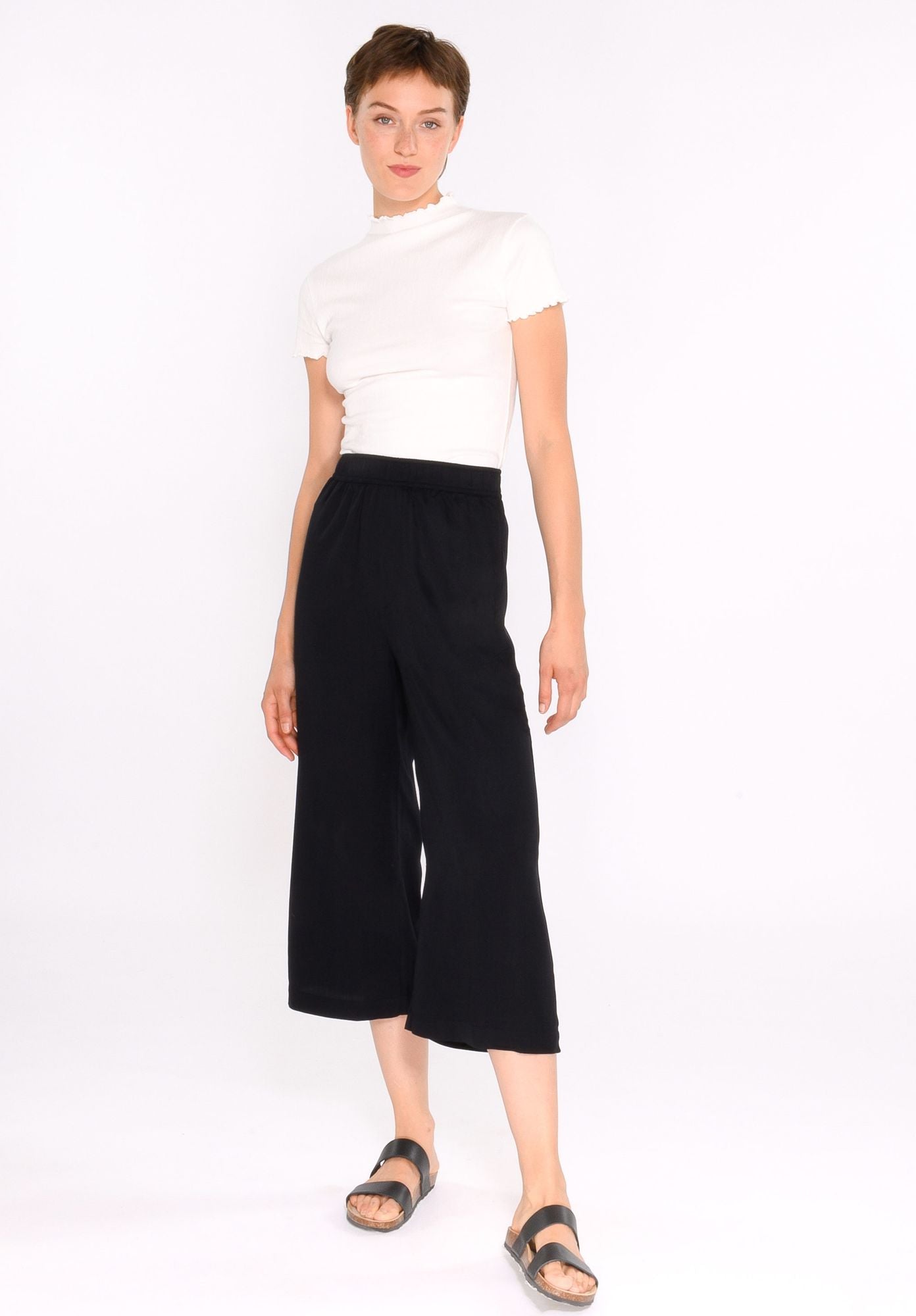 TT94 Long Wideleg Pants ECOVERO