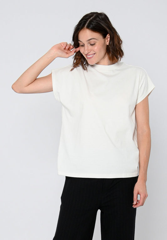 TT75 Boxy T-Shirt off white (GOTS, vegan)
